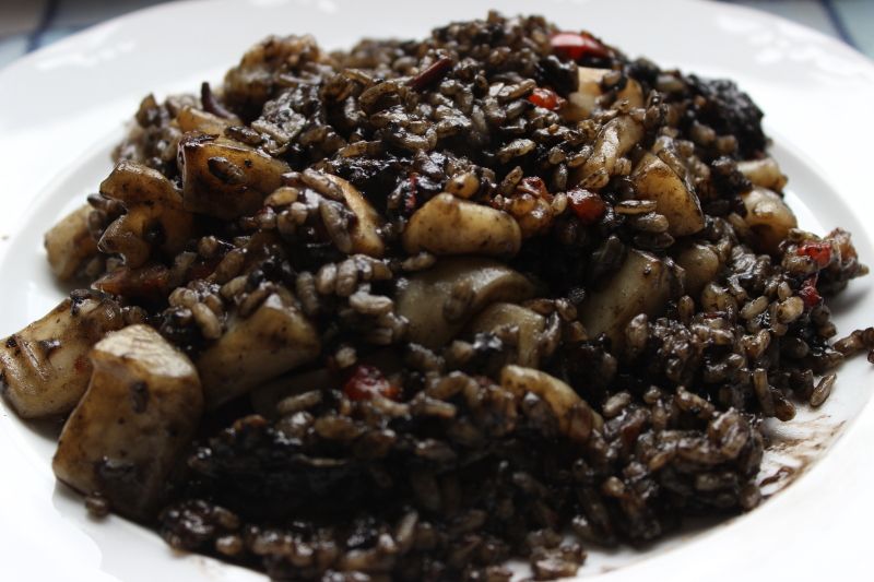 El arroz negro receta fácil, económica y rica rica