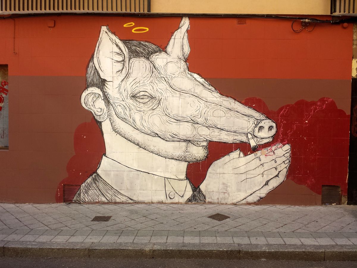 Cerdo, por Marcos Abella