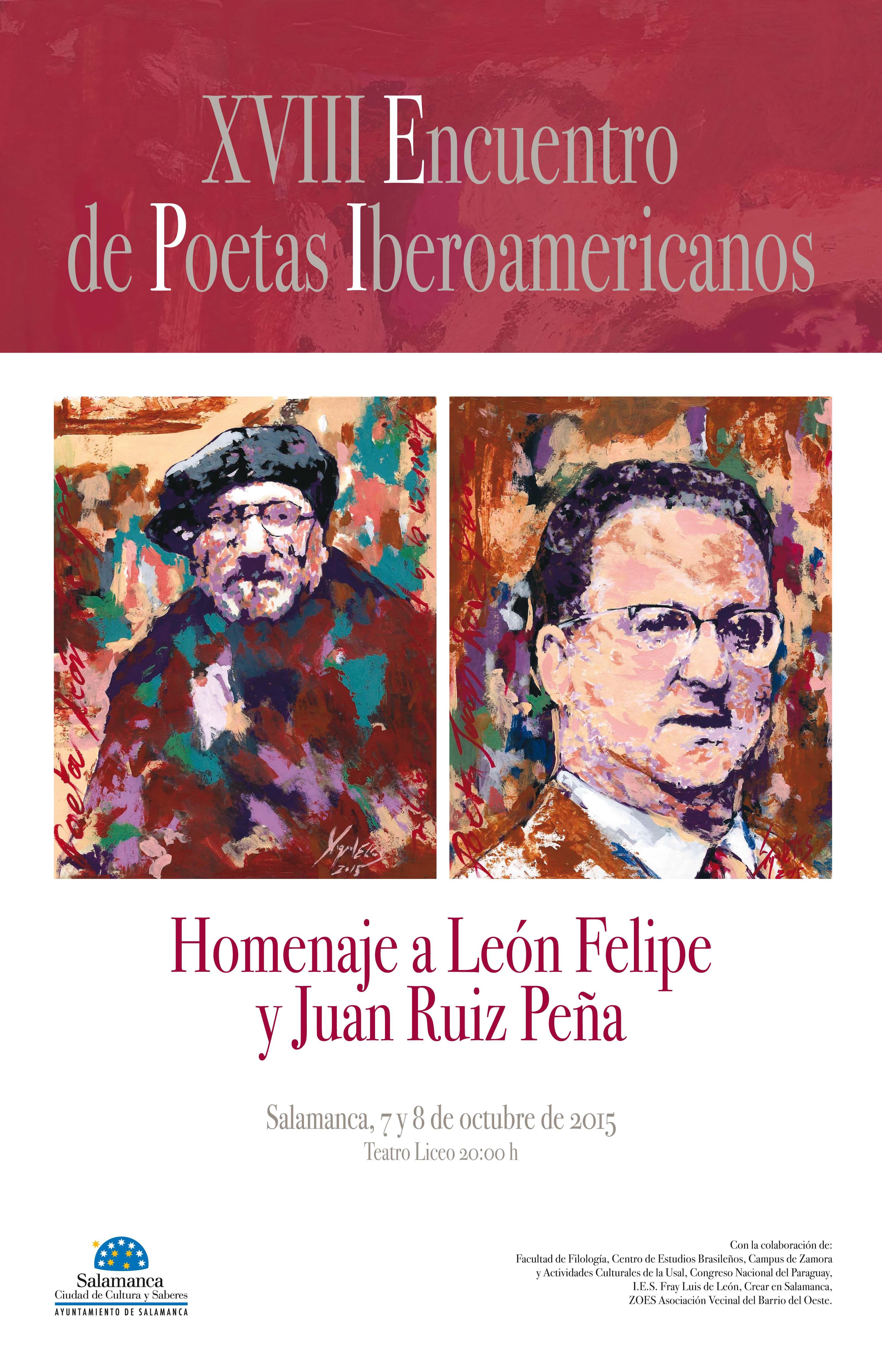 Encuentro de Poetas que reconocen a León Felipe