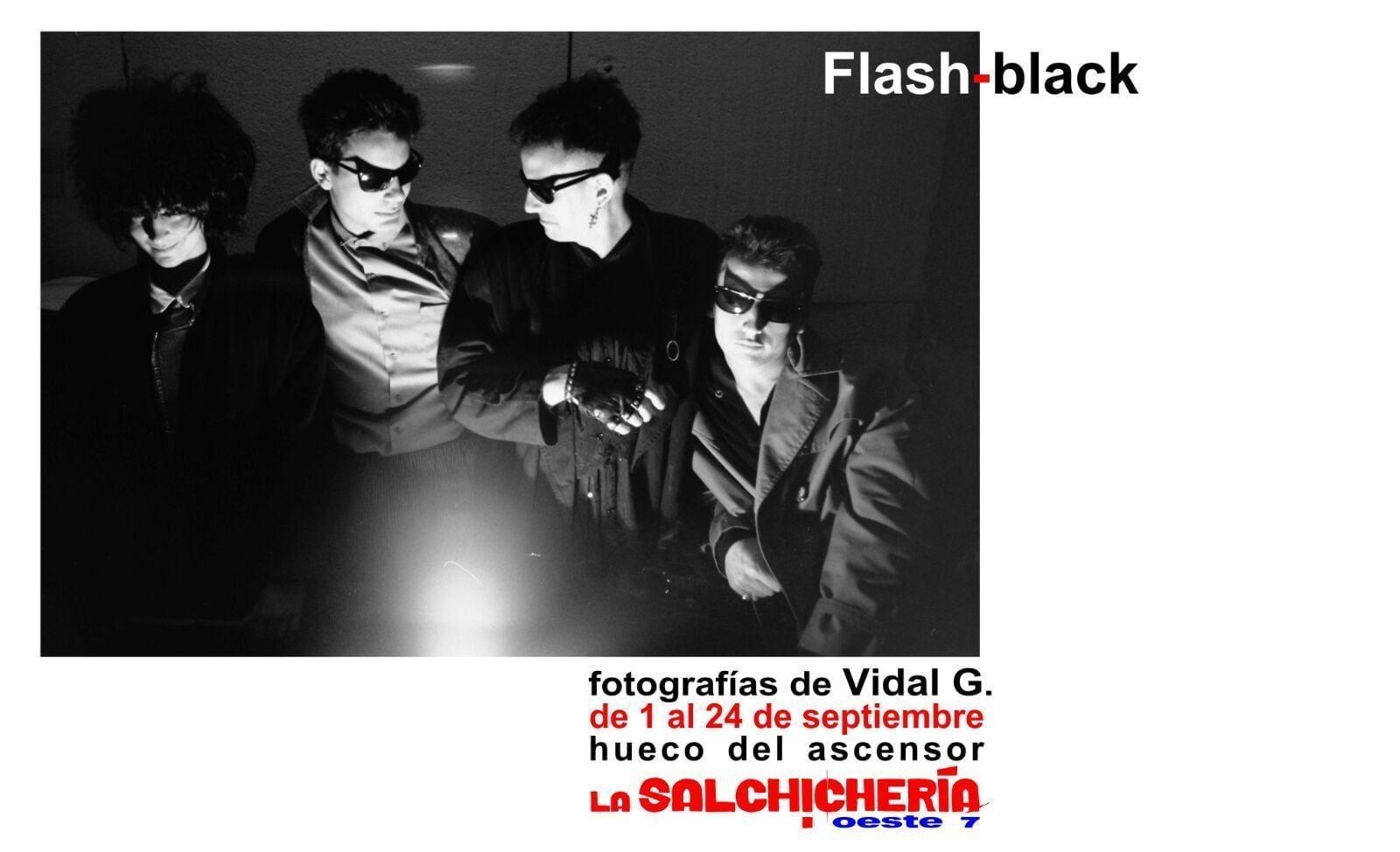 Exposición de fotografía de Vidal G. en La Salchichería.
