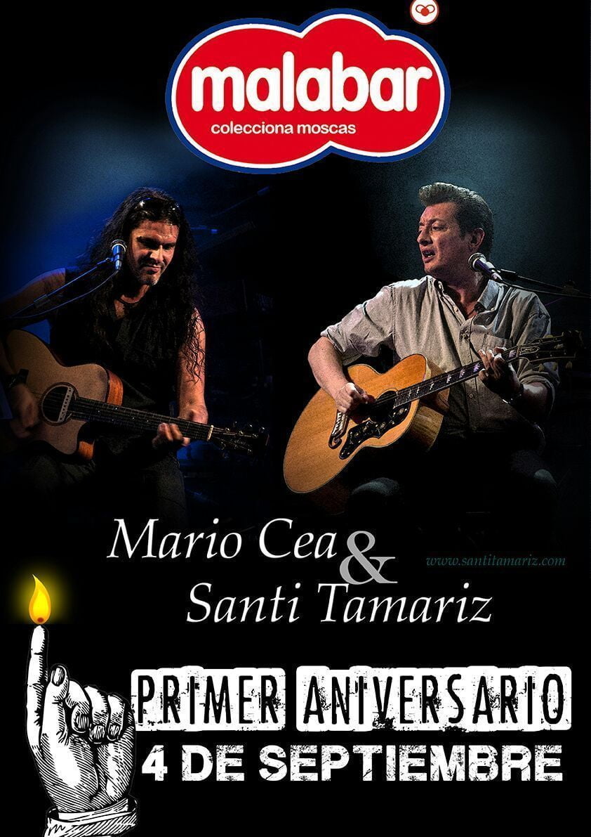 Mario Cea y Santi Tamariz actuarán en el Malabar