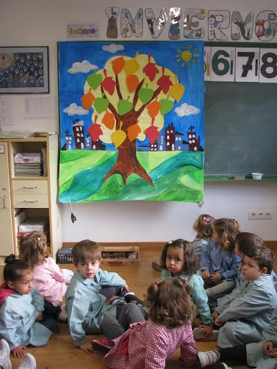 Transmitiendo arte a los más pequeños del Colegio Juan Jaén