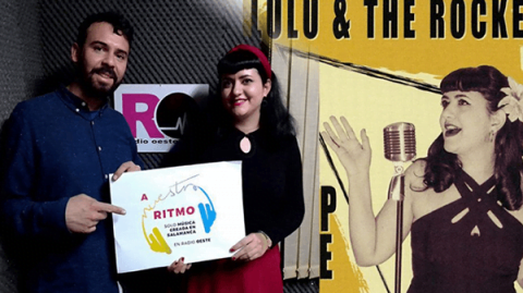 Lulé & The Rockets en el estudio de Radio Oeste