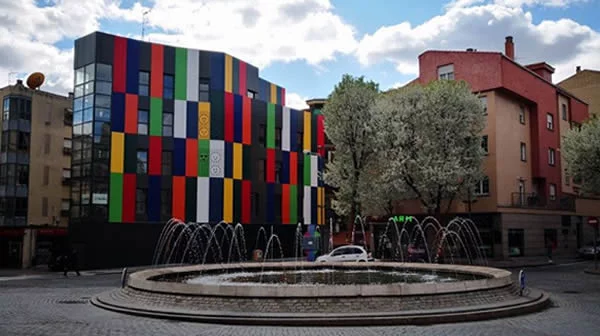 Barrio del Oeste vacio
