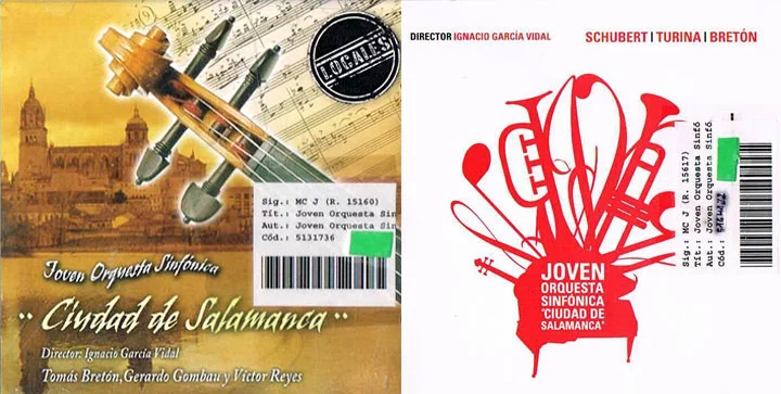 CDs de la JOSCDS en Biblioteca Torrente Ballester