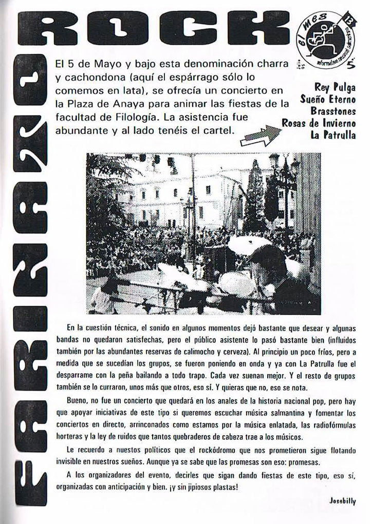 Farinato Rock 1995 El MES