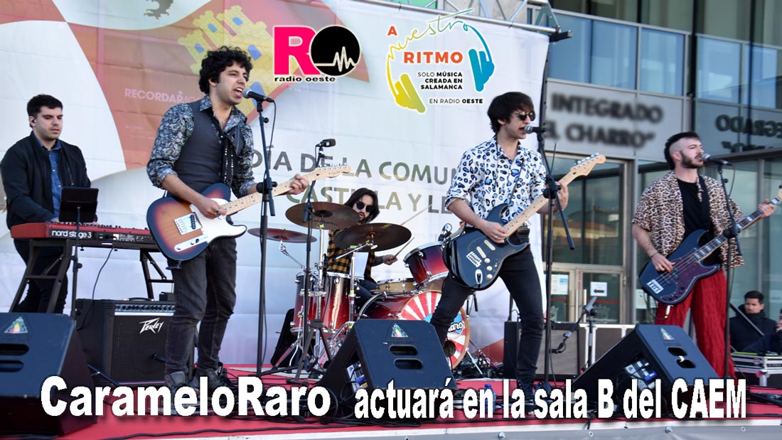 CarameloRaro en la sala B del CAEM – A Nuestro Ritmo 175