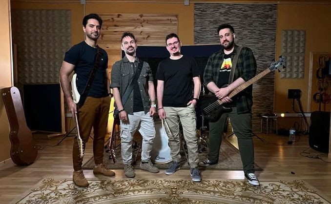 Sin Sentido en el estudio de grabación