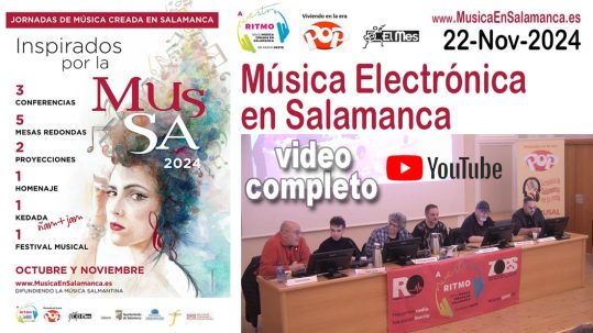 Mesa redonda Música Electrónica MusSa 2024 - A Nuestro Ritmo 181