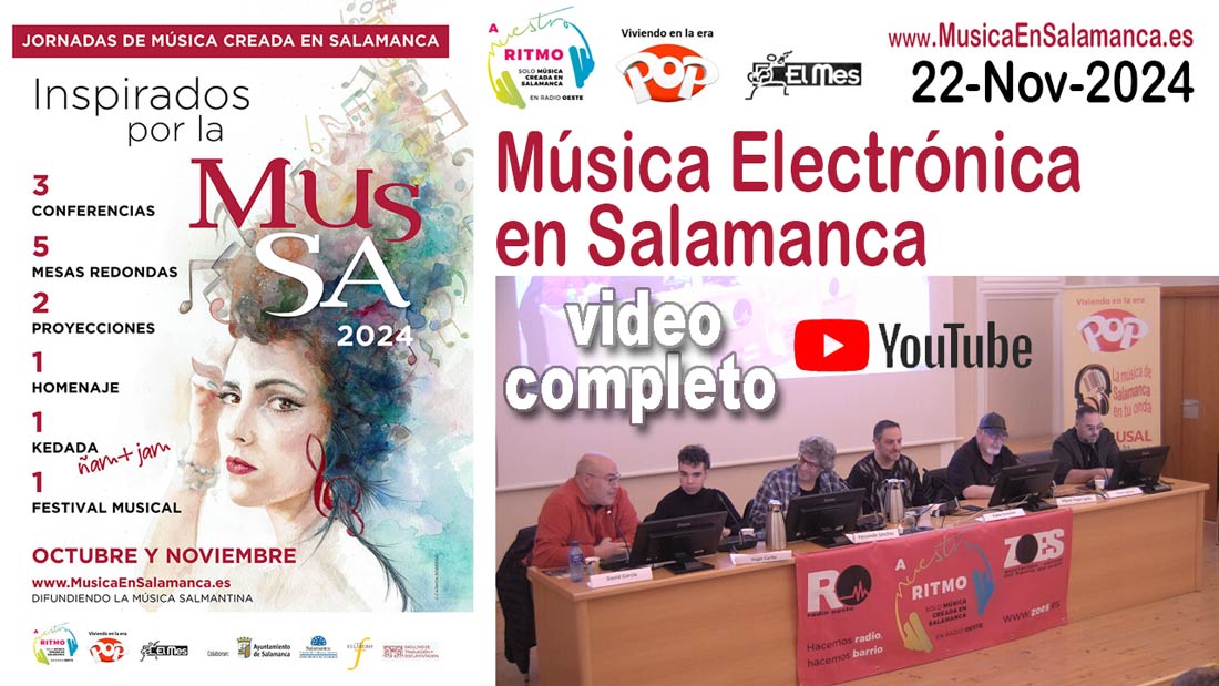 Mesa redonda Música Electrónica MusSa 2024 - A Nuestro Ritmo 181