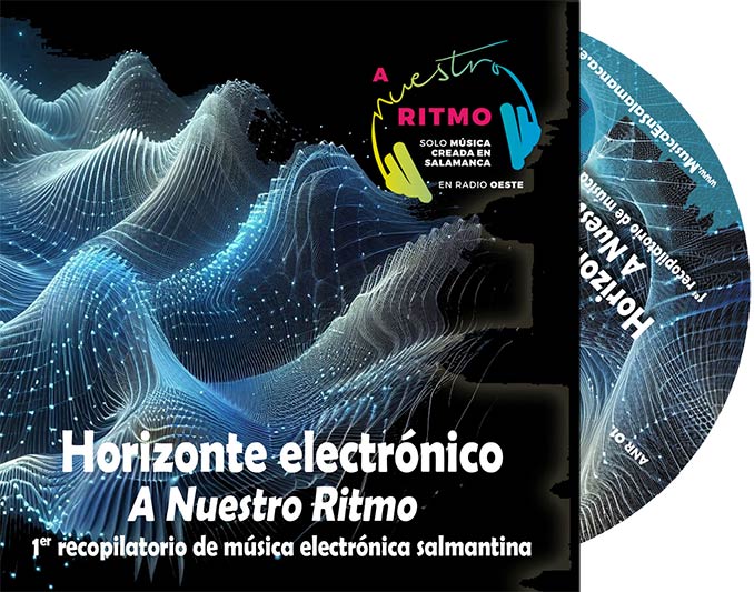 CD música electrónica salmantina portada y galleta