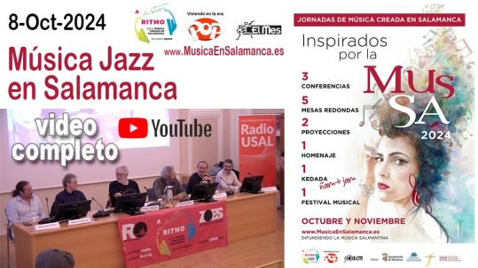 Mesa redonda Música Jazz MusSa 2024 - A Nuestro Ritmo 182