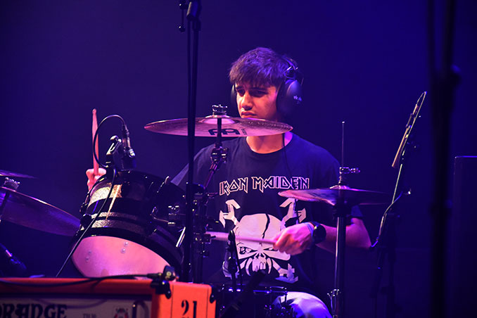 Marcos García en la Final  del Concurso de Bandas