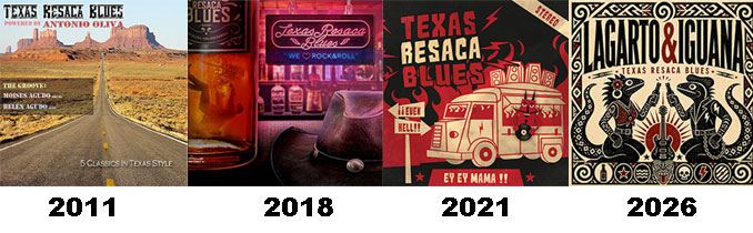 discos de Texas Resaca Blues