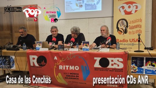 Presentación CDs recopilatorios en Las Conchas - A Nuestro Ritmo 186