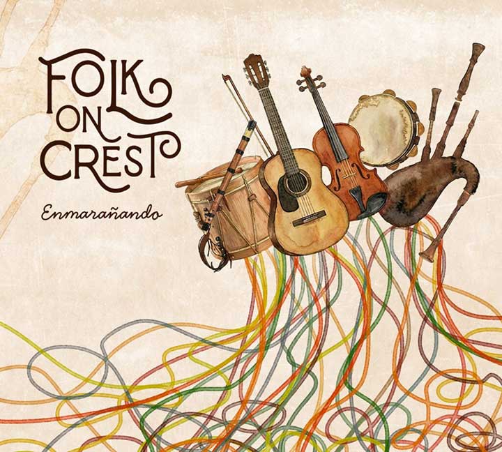 portada del CD Enmarañando, de Folk On Crest