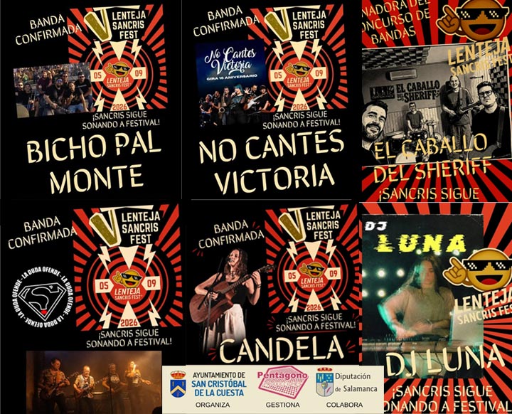 grupos Lenteja SanCris Fest 2026